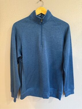 Under Armor Men's Blue Quarter-Zip Pullover